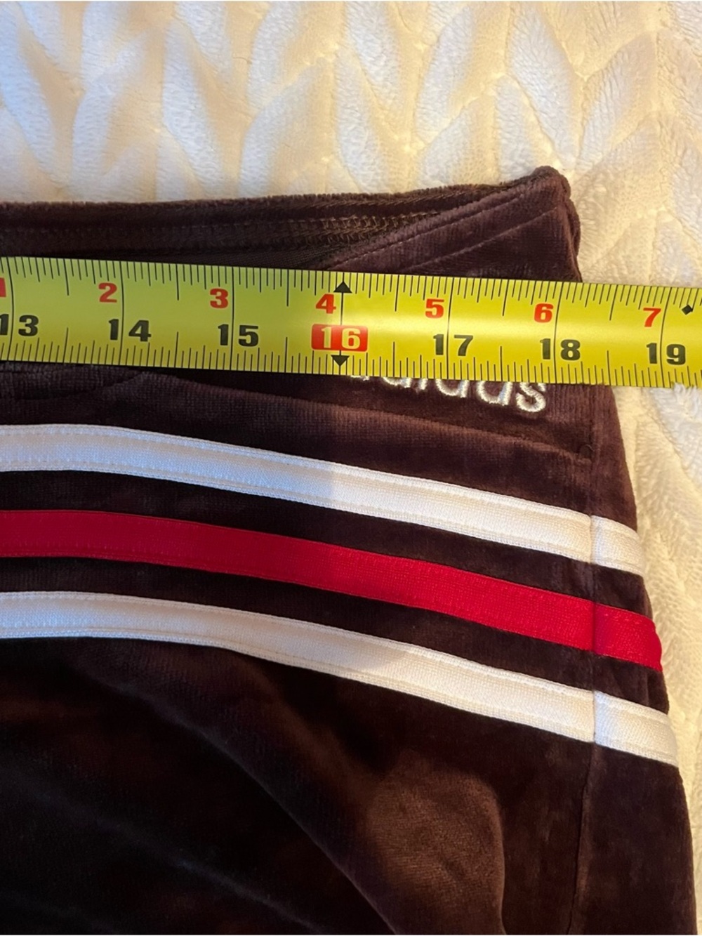 Adidas Vintage Rare 2004 Brown Track Pants with Stripes size XL - Picture 9 of 12